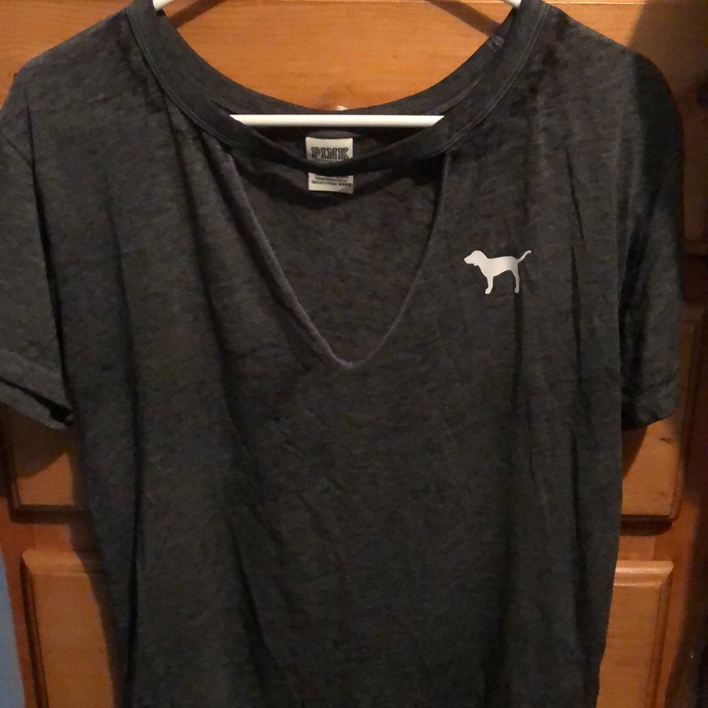 Victoria Secret PINK cutout t-shirt